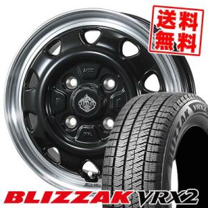 165/60R15 77Q ブリヂストン ブリザック VRX2 LANDFOOT SWZ スタッドレスタイヤホイール4本セット｜tireprice