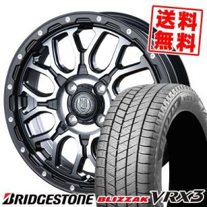 155/65R14 75Q ブリヂストン ブリザック VRX3 MUD BAHN XR-800M スタッドレスタイヤホイール4本セット｜tireprice