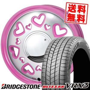 155/65R14 75Q ブリヂストン ブリザック VRX3 K-Quty スタッドレスタイヤホイ...