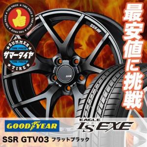 245/45R17 95W グッドイヤー LS エグゼ SSR GTV03 サマータイヤホイール4本セット