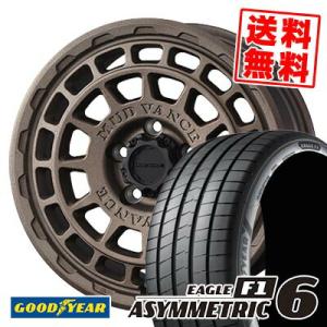 225/50R17 98Y XL Goodyear EAGLE F1 ASYMMETRIC 6 MUDVANCE X Type F サマータイヤ ホイール4本セット