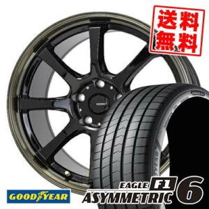 225/50R17 98Y XL Goodyear EAGLE F1 ASYMMETRIC 6 G・SPEED P-08 サマータイヤ ホイール4本セット