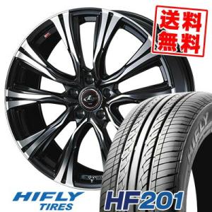 205/65R16 95H HF201 エイチエフ ニイマルイチ WEDS LEONIS VR サマ...