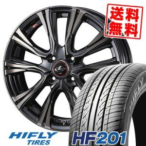 165/60R15 77H ハイフライ エイチエフ ニイマルイチ WEDS LEONIS VR サマ...