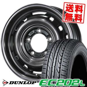 205/55R16 91V ダンロップ EC202L LANDFOOT XFG サマータイヤホイール...