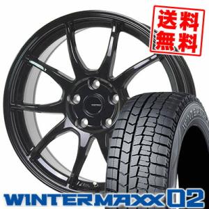 205/55R16 91Q ダンロップ ウインターマックス 02 G-SPEED G-06 スタッドレスタイヤホイール4本セット｜tireprice