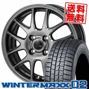 185/65R15 88Q ダンロップ ウインターマックス 02 ZACK JP-205 スタッドレスタイヤホイール4本セット｜tireprice