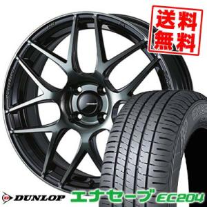 195/60R15 88H ダンロップ エナセーブ EC204 WedsSport SA-27R サ...