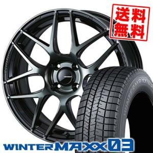 165/50R16 75Q ダンロップ ウインターマックス 03 WedsSport SA-27R ...