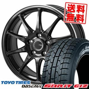 195/65R15 91Q トーヨータイヤ オブザーブ ガリット ギズ JP STYLE R10 スタッドレスタイヤホイール4本セット｜tireprice