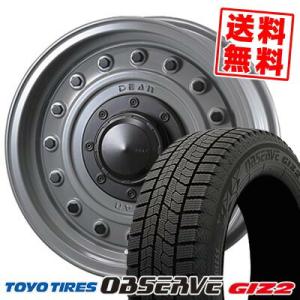 205/55R16 91Q トーヨータイヤ オブザーブ ガリット ギズ2 DEAN COLORADO スタッドレスタイヤホイール4本セット｜tireprice