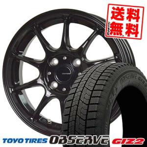 155/65R13 73Q トーヨータイヤ オブザーブ ガリット ギズ2 G-SPEED G-07 スタッドレスタイヤホイール4本セット｜tireprice