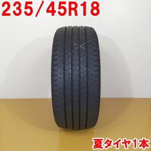 BRIDGESTONE ブリヂストン 235/45R18 94Y TURANZA ER33 夏タイヤ サマータイヤ 1本 [ A3418K ] 中古タイヤ