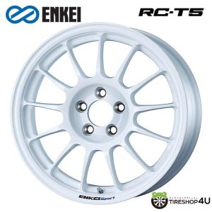 送料無料 ENKEI Sport RC-T5 15インチ 15x7.0J 4/100 +30 W ホワイト 新品ホイール1本価格｜tireshop4u-3