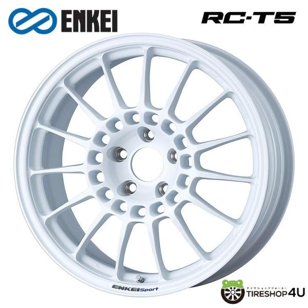 送料無料 ENKEI Sport RC-T5 17インチ 17x8.5J 5/114.3 +30 W...