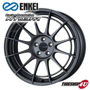 送料無料 ENKEI Racing Revolution NT03RR 18インチ 18x9.0J 5/114.3 +40 MDG マットダークガンメタリック 新品ホイール1本価格