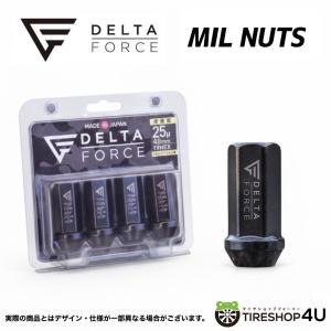 DELTA FORCE（デルタフォース） ミルナット 19HEX M12xP1.25 4個入り 