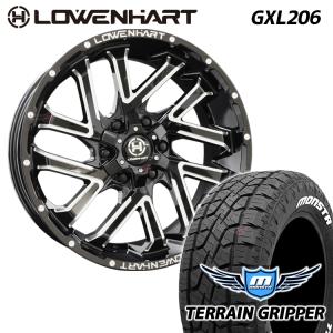 4本セット LOWENHART レーベンハート GXL206 17x7.0J 5/114.3 +35 BF