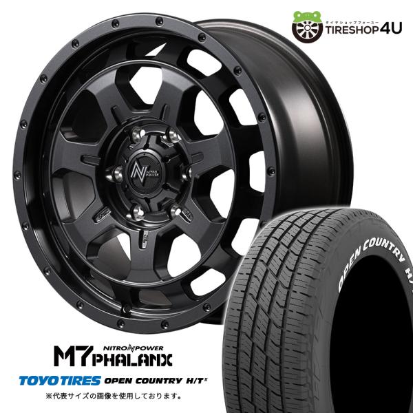 4本セット NITROPOWER M7PHALANX 16x7.0J 5/114.3+40 BB T...