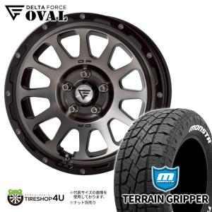 4本セット デルタフォースオーバル OVAL 17x7.0J 5/114.3+32 MSP