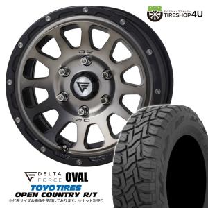 デルタフォース　オーバル 4本セット デルタフォースオーバル OVAL 16x7.0J 6/139.7+38 MSP