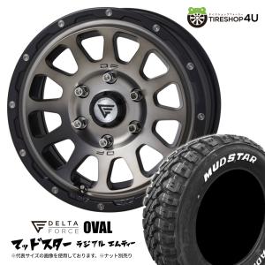 4本セット デルタフォースオーバル OVAL 16x7.0J 6/139.7+38 MSP