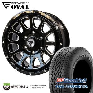 4本セット DELTAFORCE OVAL 17x8J 6/139.7+20 BSM BFGoodrich TRAIL-TERRAIN T/A 265/70R17 ホワイトレター トライトン GSR｜tireshop4u-4