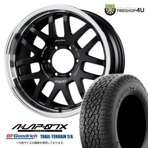 タイヤホイール4本セット RAYS A-LAP-07X 18x8.5J 6/139.7 +44 BD BFGoodrich TRAIL-TERRAIN T/A 265/65R18 114T RWL｜tireshop4u