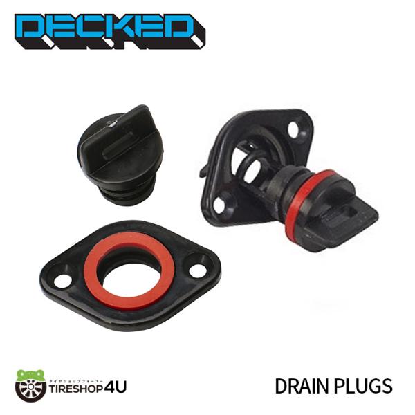 DECKED Drawer drain plug set ドロワー・ドレンプラグセット トヨタ ハイ...