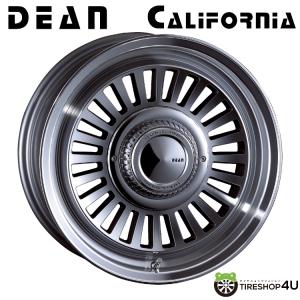 DEAN カリフォルニア 16x6.5J 6/139.7 +38 BG バーニッシュグレー 新品ホイール1本価格 【代引き不可】｜tireshop4u