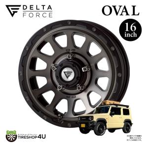 DELTA FORCE（デルタフォース） オーバル 17x8.0J 6H 139.7 +20 マット