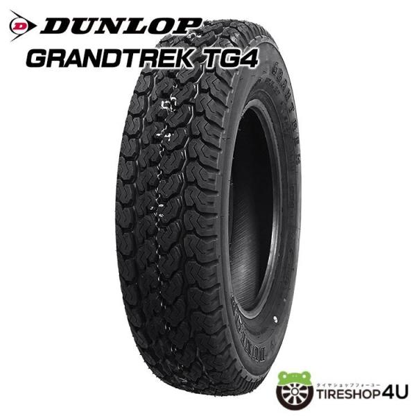 4本セット 145R12 2024年製 DUNLOP GRANTREK TG4 145-12 6PR...