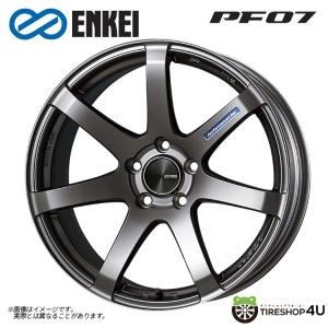 4本購入で送料無料 ENKEI Performance Line PF07 19インチ 19x10.0J 5/114.3 +18 DS ダークシルバー 新品ホイール1本価格 【代引き不可】｜tireshop4u