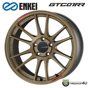 4本購入で送料無料 ENKEI Racing Revolution GTC01RR 18インチ 18x9.5J 5/114.3 +22 TG チタニウムゴールド 新品ホイール1本価格 【代引き不可】｜tireshop4u