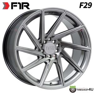 4本購入で送料無料 F1R F29 17x8.5J 5/100.114.3 +38 Hyper Black 新品ホイール1本価格 【代引き不可】｜tireshop4u