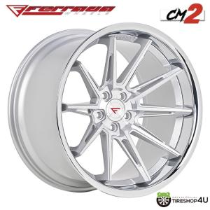 Ferrada CM2 19x10.5J 5/112 +25 Machine Silver 新品ホイール1本価格 【代引き不可】｜tireshop4u