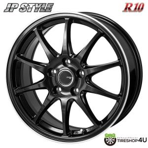 4本購入で送料無料 MONZA JAPAN JP-STYLE R10 16インチ 16x6.5J 5/114.3 +45 PB/FCP パールブラック/フランジカットポリッシュ ホイール1本価格 【代引き不可】｜tireshop4u