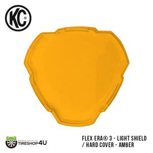 KC HiLiTES ソフトビニール ライトカバー ブラック × ホワイト 6Light