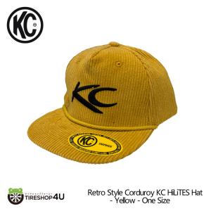 KC HiLiTES ライトカバー ロゴ ブラック × イエロー 6Pro6