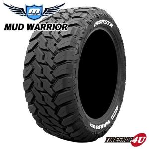送料無料 2020年製 MONSTA モンスタ MUD WARRIOR マッドウォーリア M/T MT 265/60R18 LT 119/116Q 265/60-18 RWL ホワイトレター サマータイヤ 新品1本価格