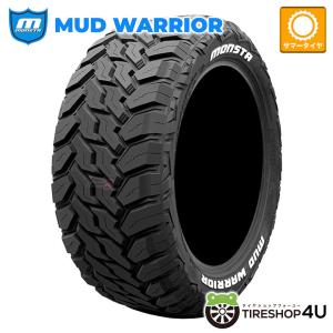 265/70R17 2026年製 MONSTA モンスタ MUD WARRIOR 265/70-17 121/118Q 10PR LT RWL ホワイトレター サマータイヤ 新品1本価格