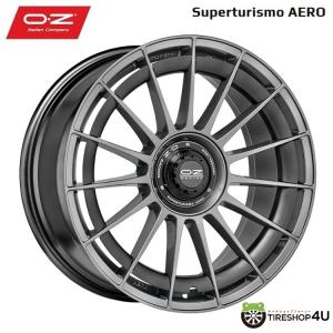 OZ 18インチ シルバー ホイール 5スポーク OZ Racing オーゼットレーシング スーパーツーリズモ アエロ 18