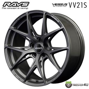RAYS VERSUS VV21S 18x9.5J 5/114.3 +38 APJ マットスーパーダーク