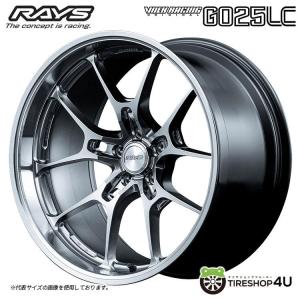 RAYS VOLK RACING G025LC 20x10.0J 5/120 +22 HI シャイニングライトメタル/リムFDMC 新品ホイール1本価格 【代引き不可】｜tireshop4u