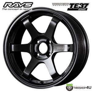 TE37 SONIC 16インチ 8j+35 2本セット RAYS VOLK RACING TE37 SONIC 16x8.0J 4/100 +35 MM