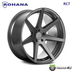 ROHANA RC7 19インチ 19x9.5J 5/114.3 +40 MG マットグラファイト 新品ホイール1本価格 【代引き不可】｜tireshop4u