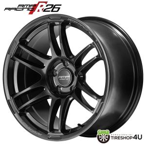 4本購入で送料無料 RMP Racing R26 18x8.5J 5/100 +45 DEEP TITAN SILVER 新品ホイール1本価格 【代引き不可】｜tireshop4u