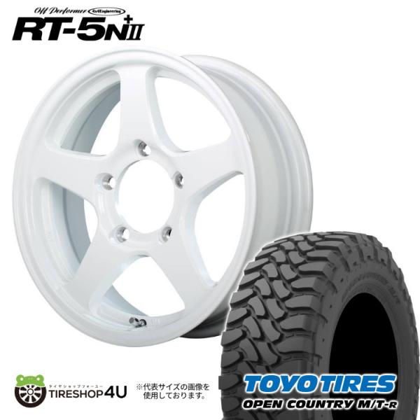 タイヤホイール4本セット OFF PERFORMER RT-5N+II RT5N+2 16x5.5J...