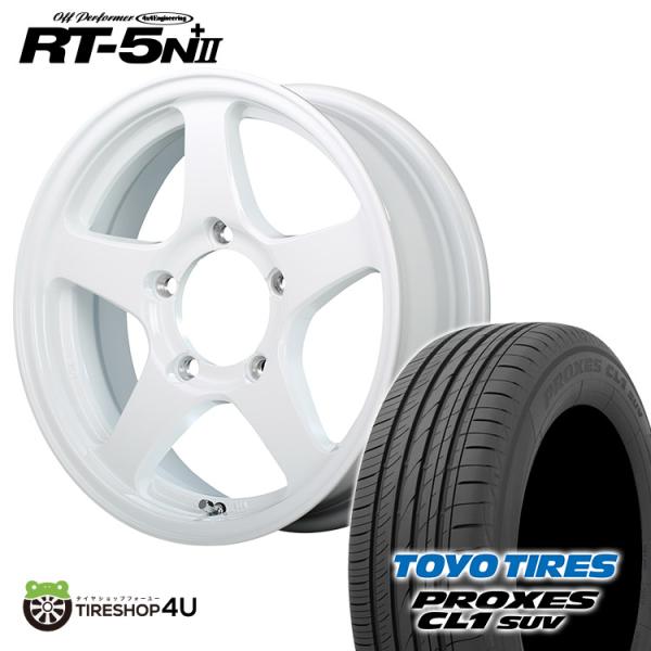 タイヤホイール4本セット OFF PERFORMER RT-5N+II RT5N+2 16x5.5J...