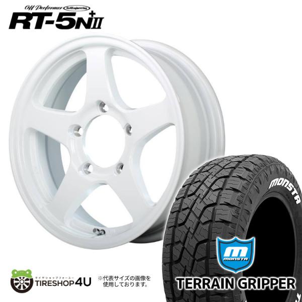 タイヤホイール4本セット OFF PERFORMER RT-5N+II RT5N+2 16x5.5J...